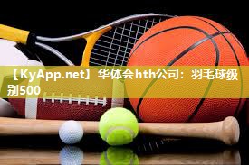 华体会hth公司：羽毛球级别500