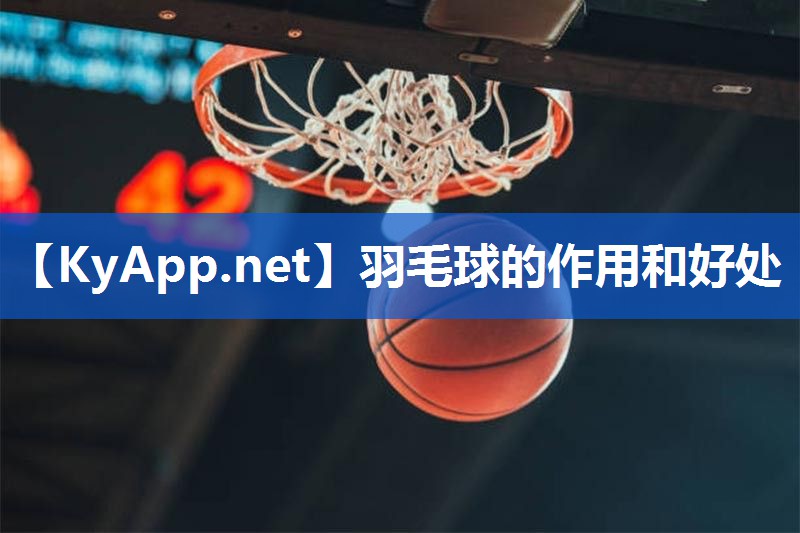 羽毛球的作用和好处